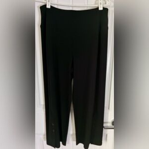 Sympli Classic Black Wide Leg Capris